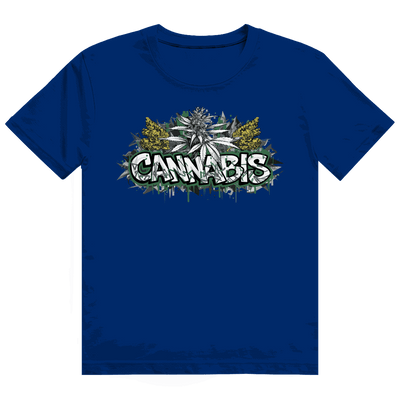Heavy Cotton T-Shirt - Cannabis Art Print | Division420®