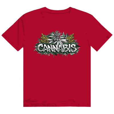 Heavy Cotton T-Shirt - Cannabis Art Print | Division420®
