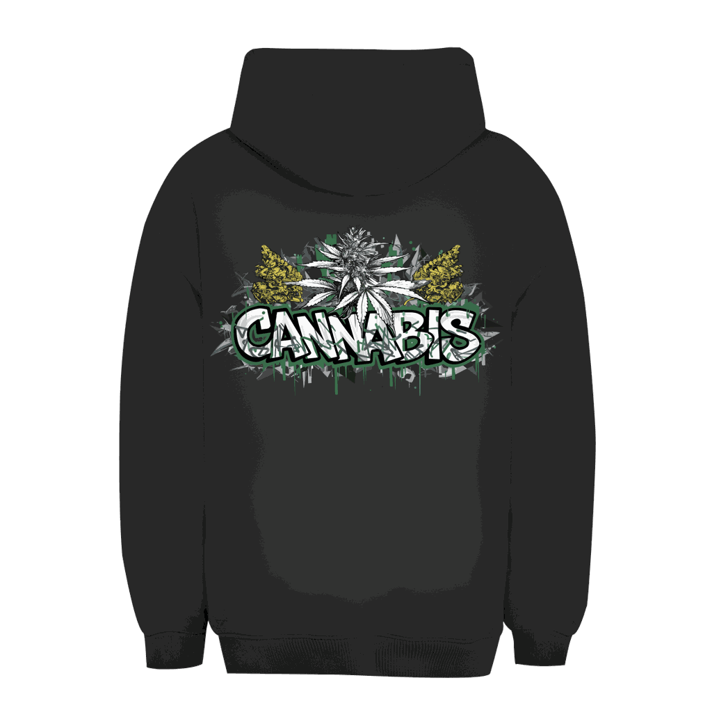 Unisex Oversize Hoodie - Cannabis Art Print | Division420®