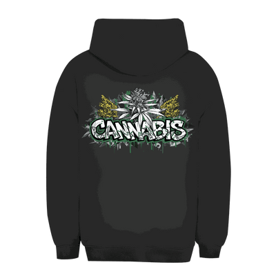Unisex Oversize Hoodie - Cannabis Art Print | Division420®