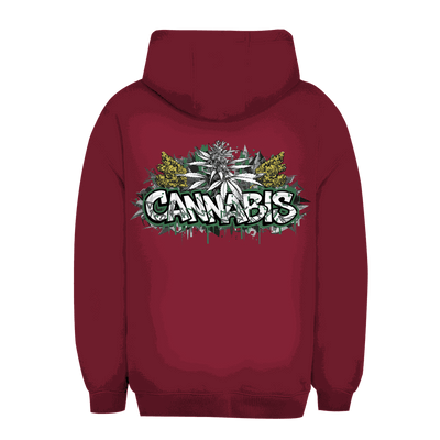 Unisex Oversize Hoodie - Cannabis Art Print | Division420®