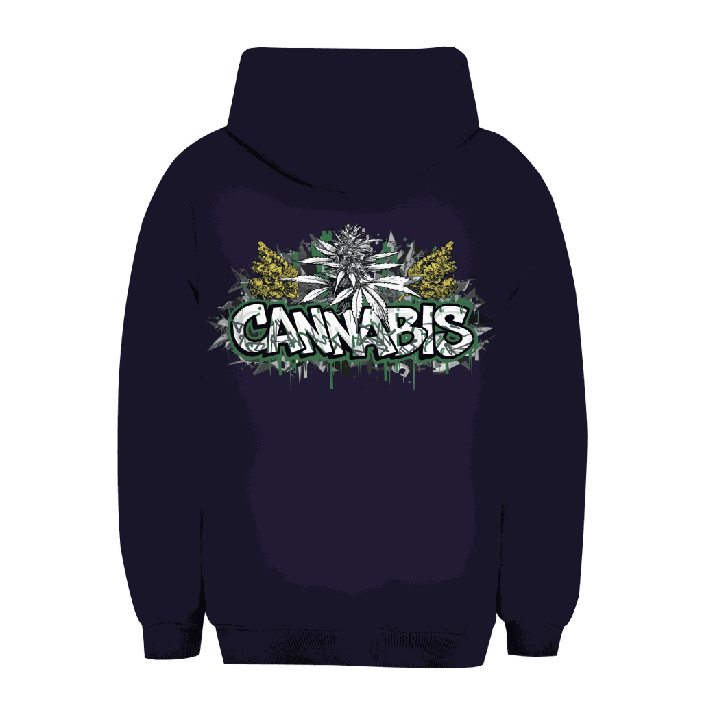 Unisex Oversize Hoodie - Cannabis Art Print | Division420®
