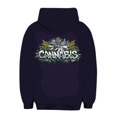 Unisex Oversize Hoodie - Cannabis Art Print | Division420®