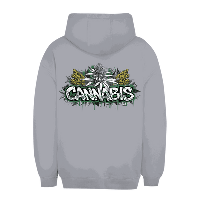 Unisex Oversize Hoodie - Cannabis Art Print | Division420®