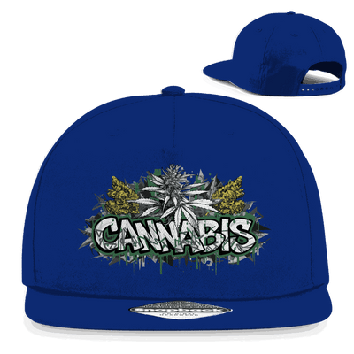 Snapback Rapper Cap - Cannabis Art Print | Division420®
