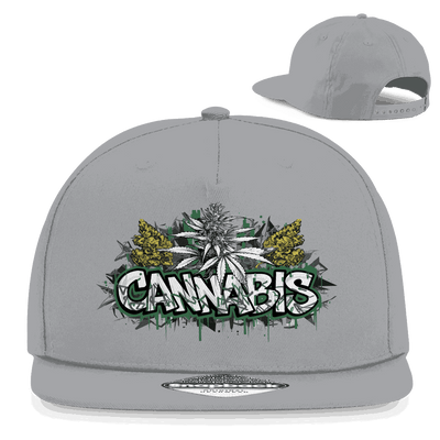 Snapback Rapper Cap - Cannabis Art Print | Division420®