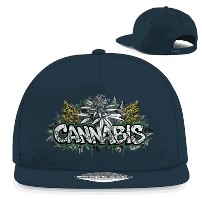 Snapback Rapper Cap - Cannabis Art Print | Division420®