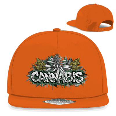 Snapback Rapper Cap - Cannabis Art Print | Division420®