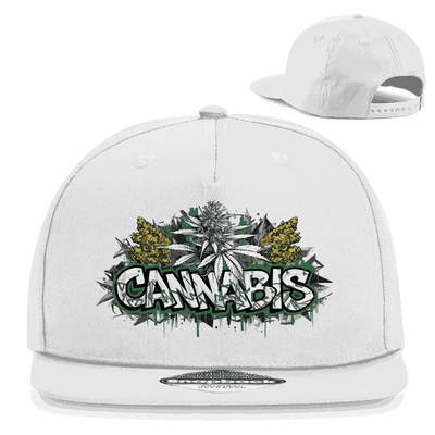 Snapback Rapper Cap - Cannabis Art Print | Division420®