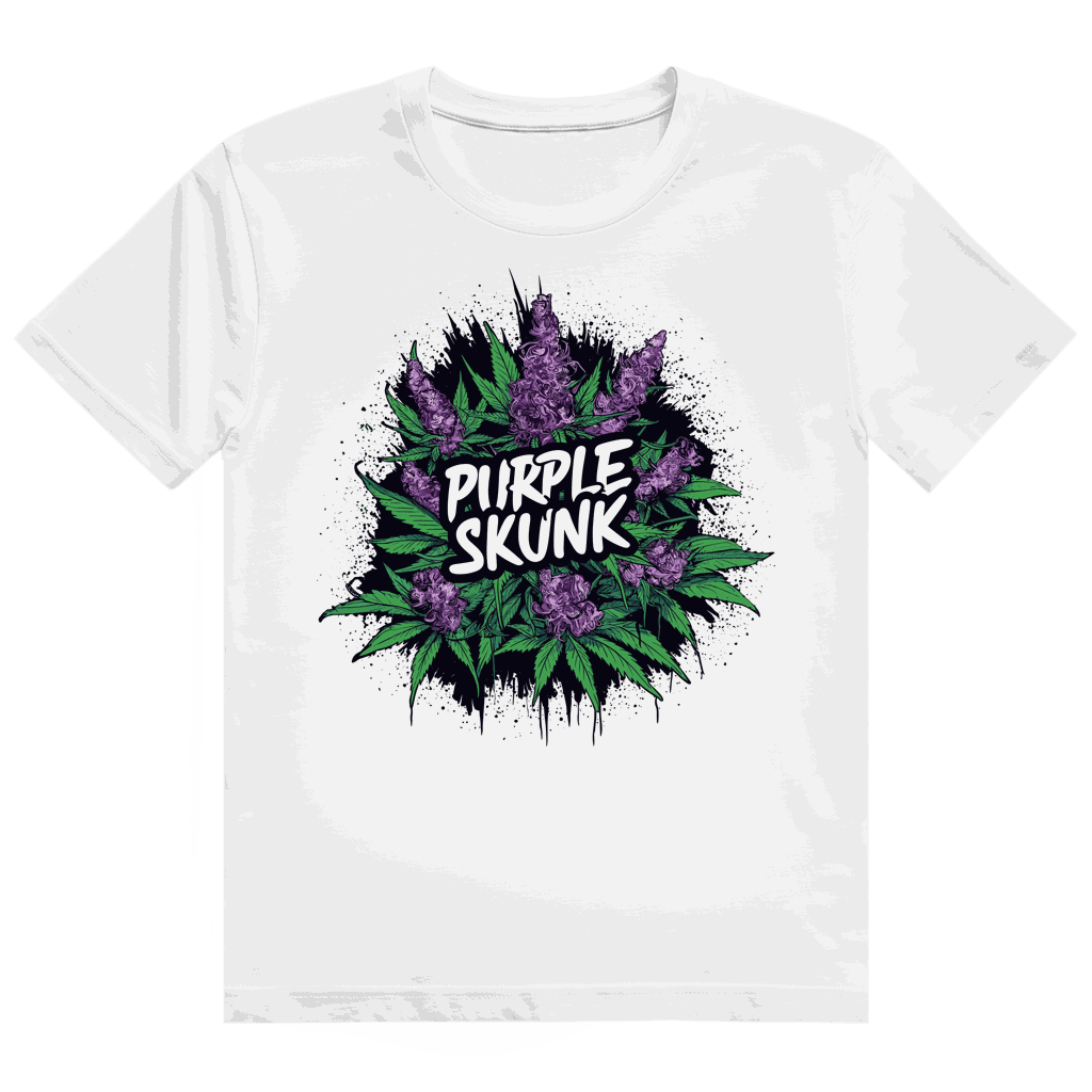 Heavy Cotton T-Shirt - Purple Skunk | Division420®