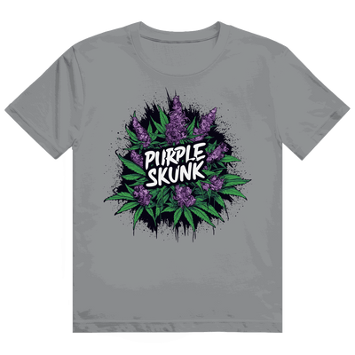 Purple Skunk Heavy Cotton T-Shirt mit nachhaltiger Baumwolle und modernem Tubular Fit von Division420