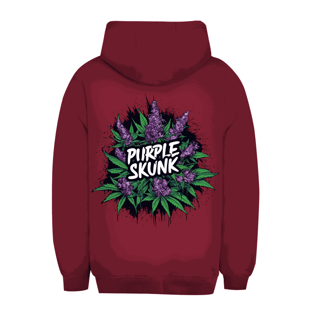 Unisex Oversize Hoodie - Purple Skunk | Division420®