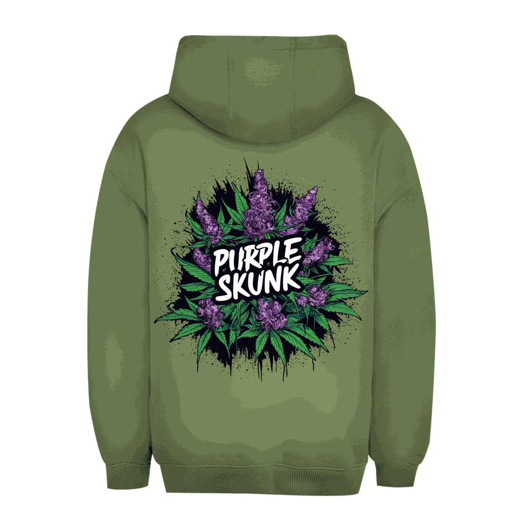 Unisex Oversize Hoodie - Purple Skunk | Division420®