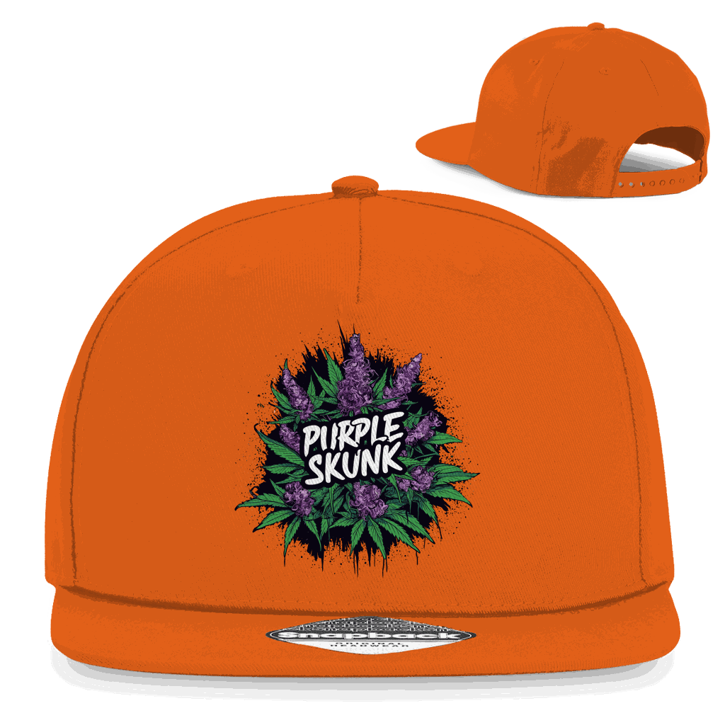 Snapback Rapper Cap - Purple Skunk | Division420®