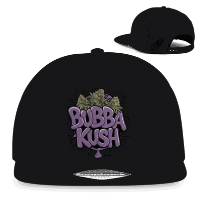 Division420 Snapback Cap Bubba Kush 5-panel cotton twill with flat brim and snapback closure