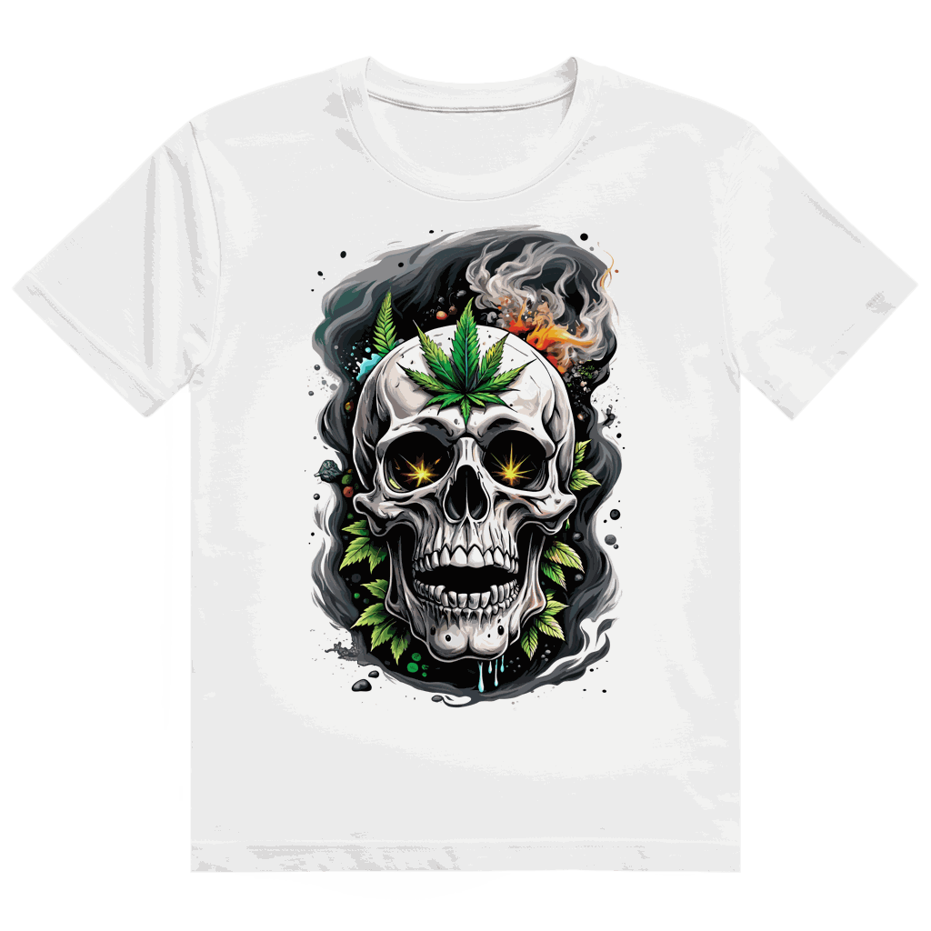 Heavy Cotton T-Shirt - Skull | Division420®