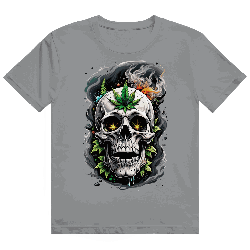 Heavy Cotton T-Shirt - Skull | Division420®