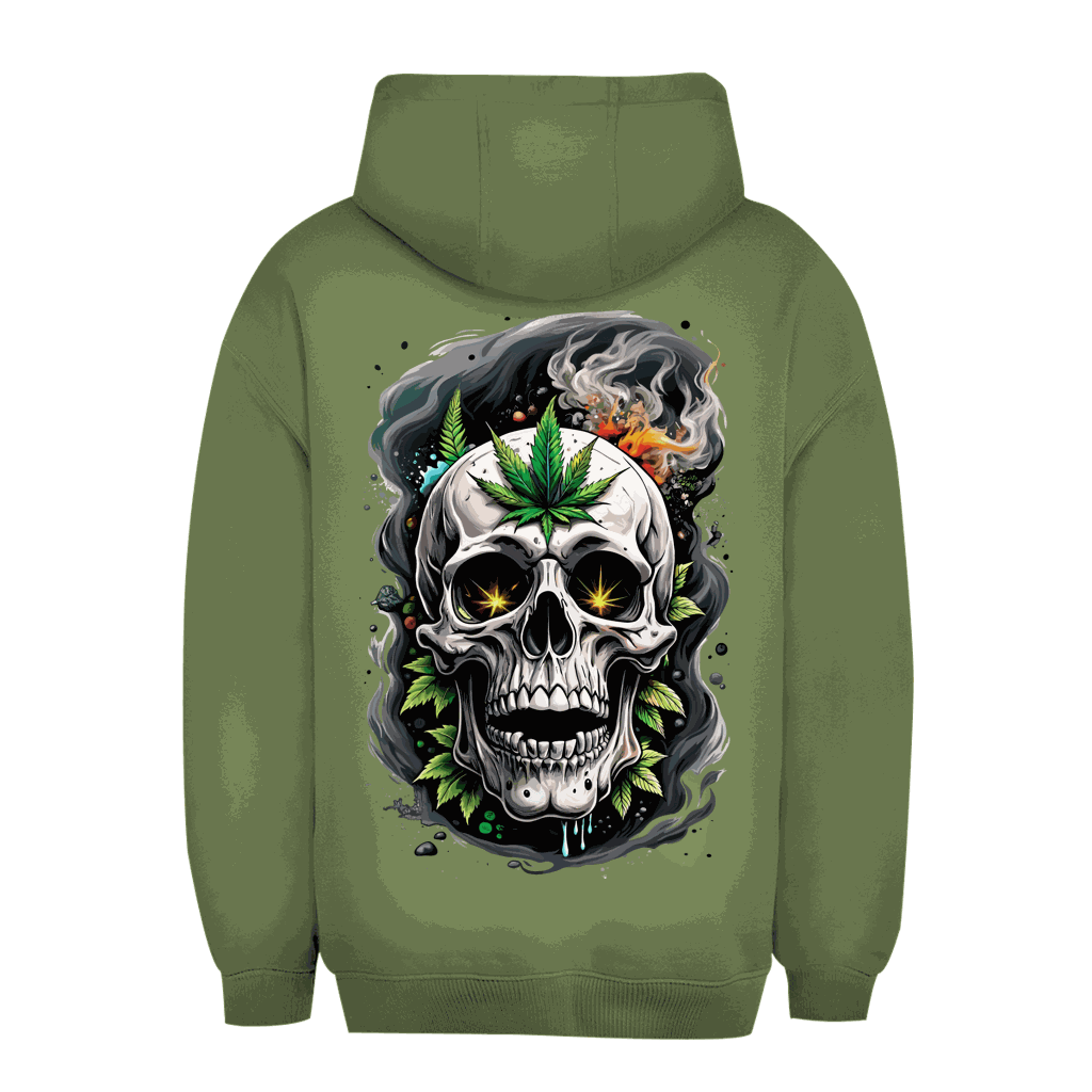 Unisex Oversize Hoodie - Skull | Division420®