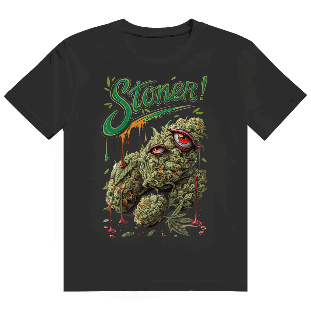 Heavy Cotton T-Shirt - Stoner Print Art | Division420®
