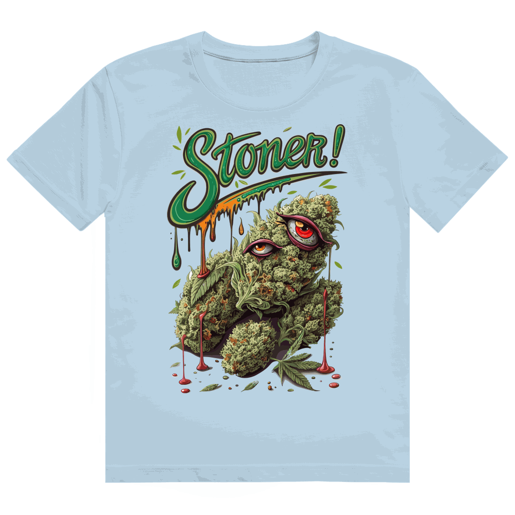 Heavy Cotton T-Shirt - Stoner Print Art | Division420®