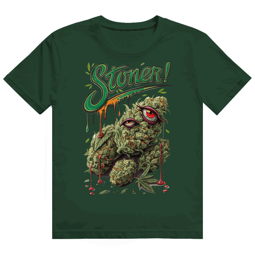 Heavy Cotton T-Shirt - Stoner Print Art | Division420®