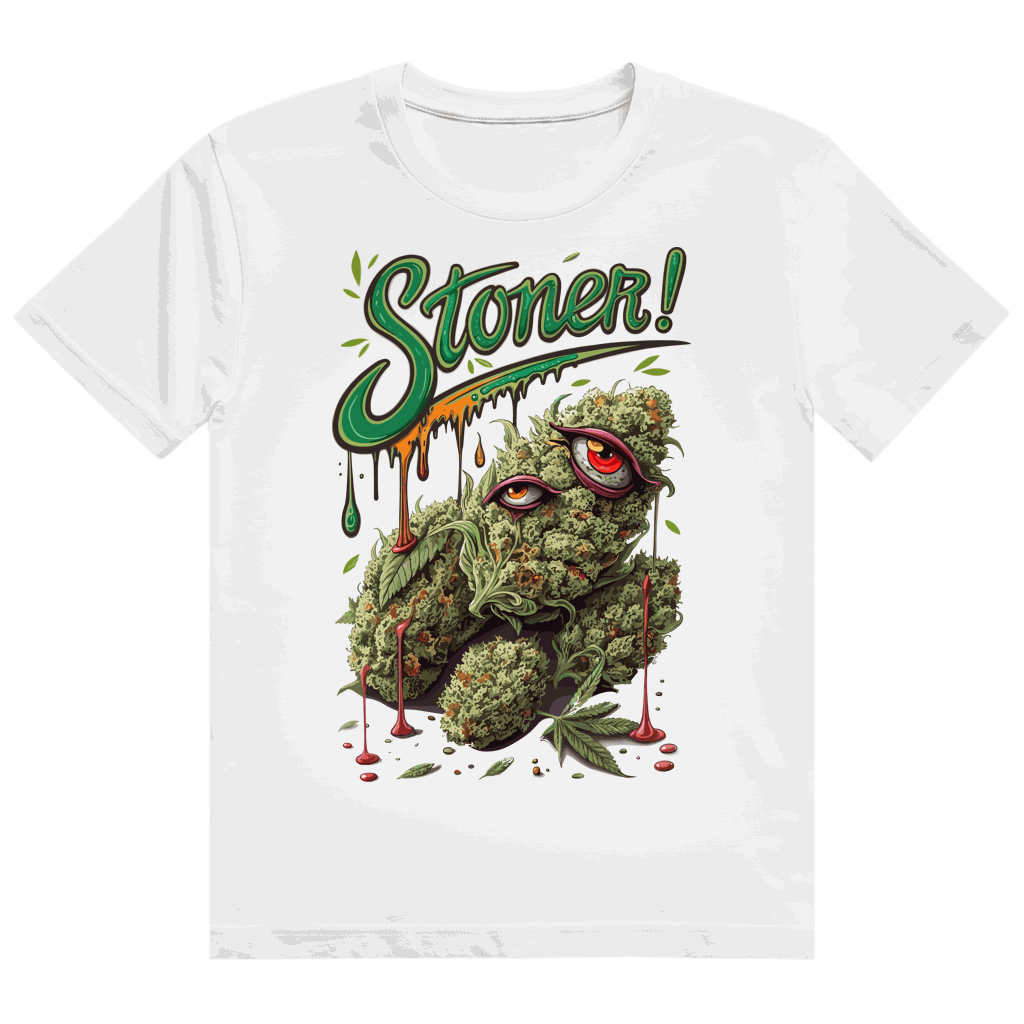 Heavy Cotton T-Shirt - Stoner Print Art | Division420®