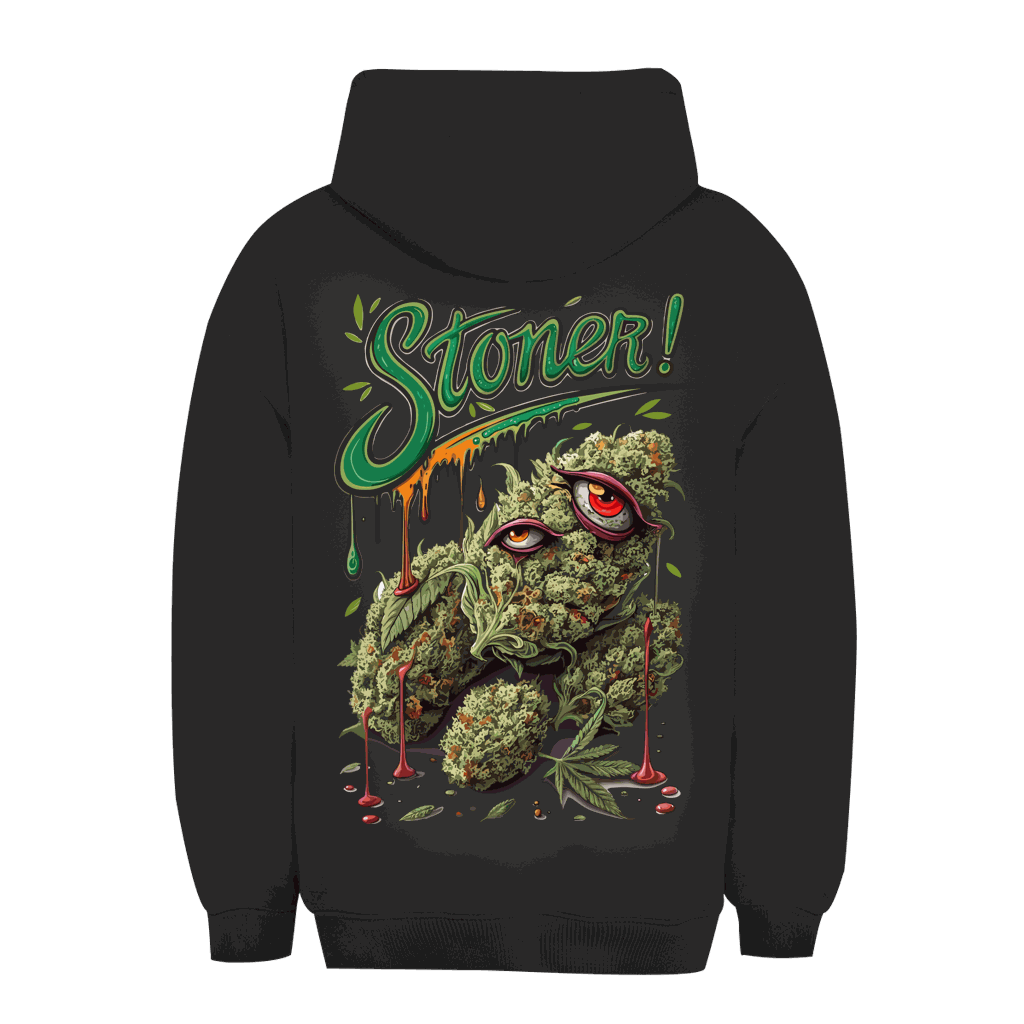 Unisex Oversize Hoodie - Stoner Print Art | Division420®
