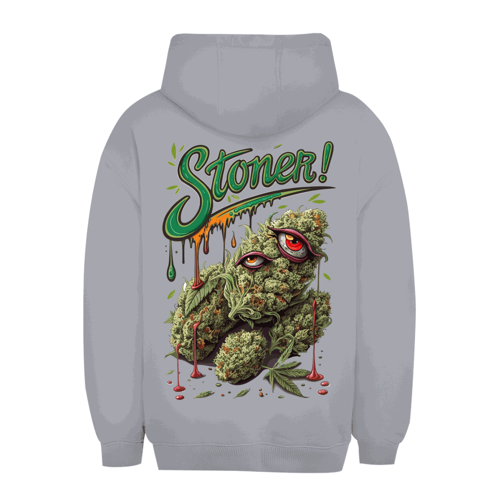 Unisex Oversize Hoodie - Stoner Print Art | Division420®