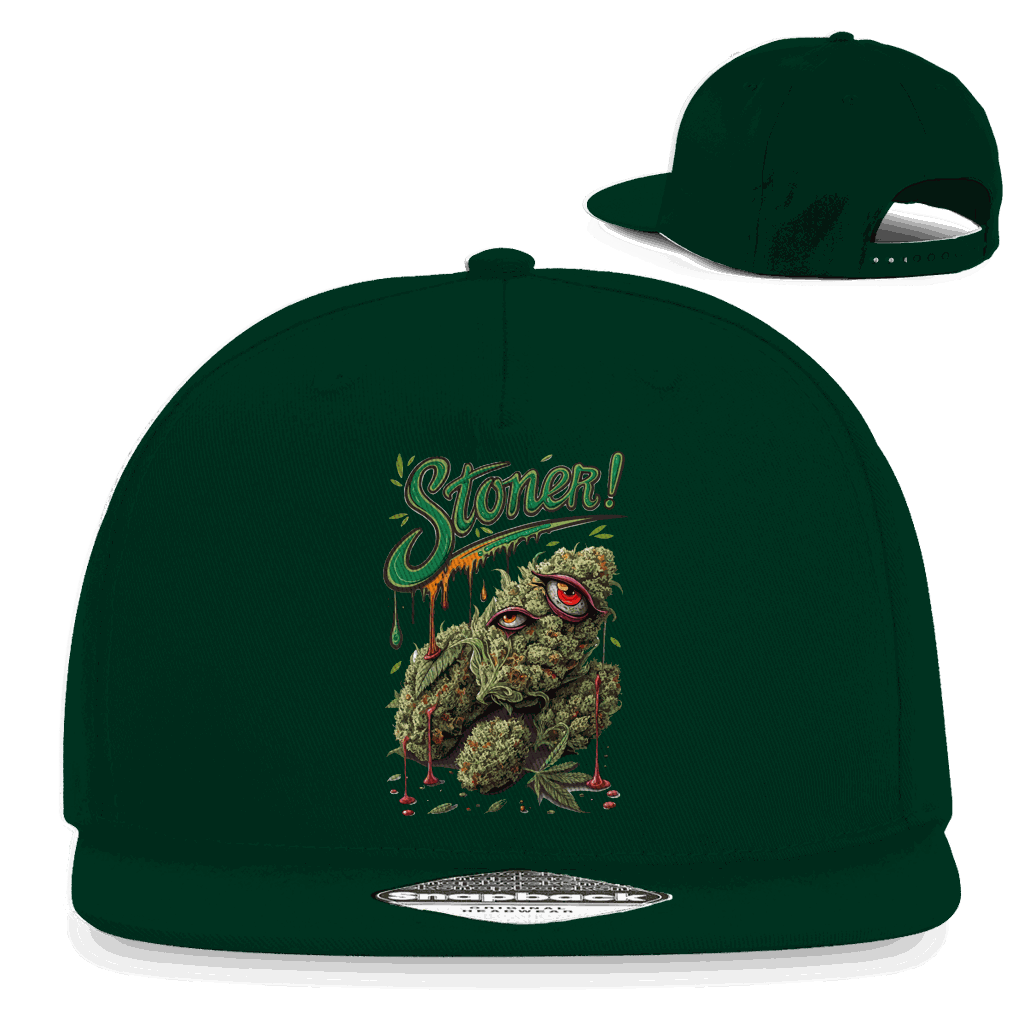 Snapback Rapper Cap - Stoner Print Art | Division420®