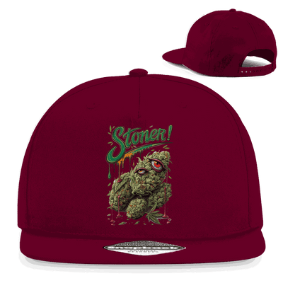 Snapback Rapper Cap - Stoner Print Art | Division420®