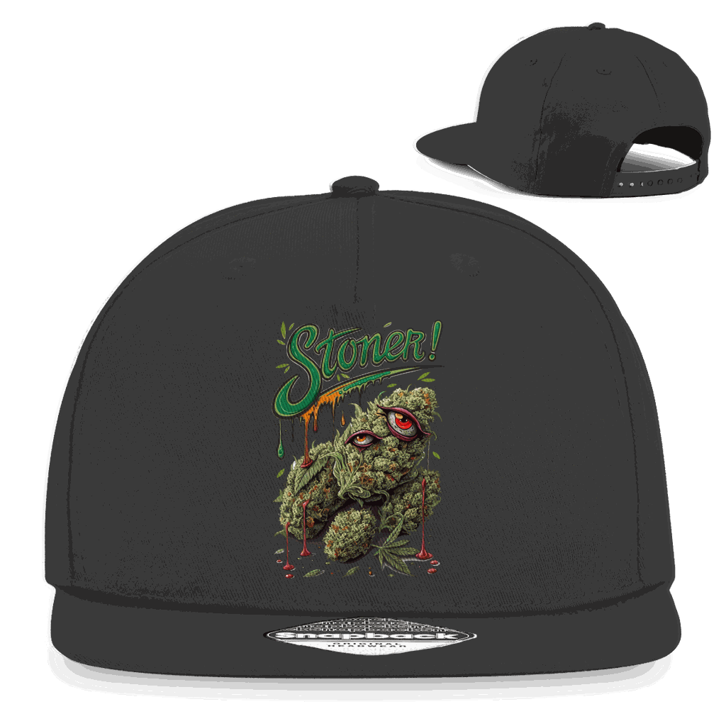 Snapback Rapper Cap - Stoner Print Art | Division420®