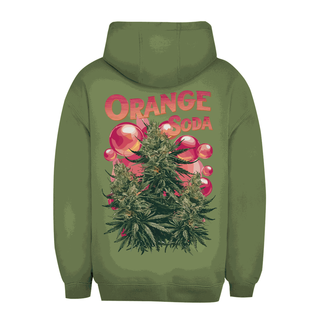 Unisex Oversize Hoodie - Orange Soda | Division420®