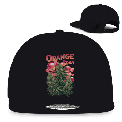 Snapback Rapper Cap - Orange Soda | Division420®