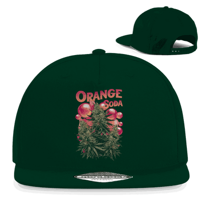 Snapback Rapper Cap - Orange Soda | Division420®