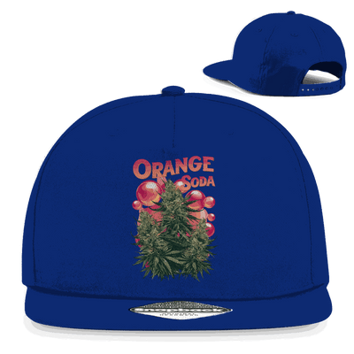 Snapback Rapper Cap - Orange Soda | Division420®