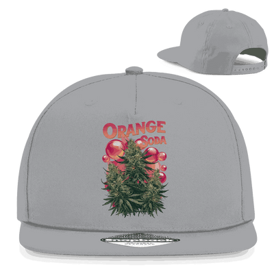 Snapback Rapper Cap - Orange Soda | Division420®