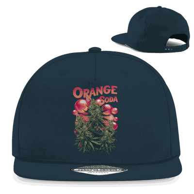 Snapback Rapper Cap - Orange Soda | Division420®