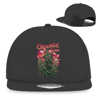 Snapback Rapper Cap - Orange Soda | Division420®