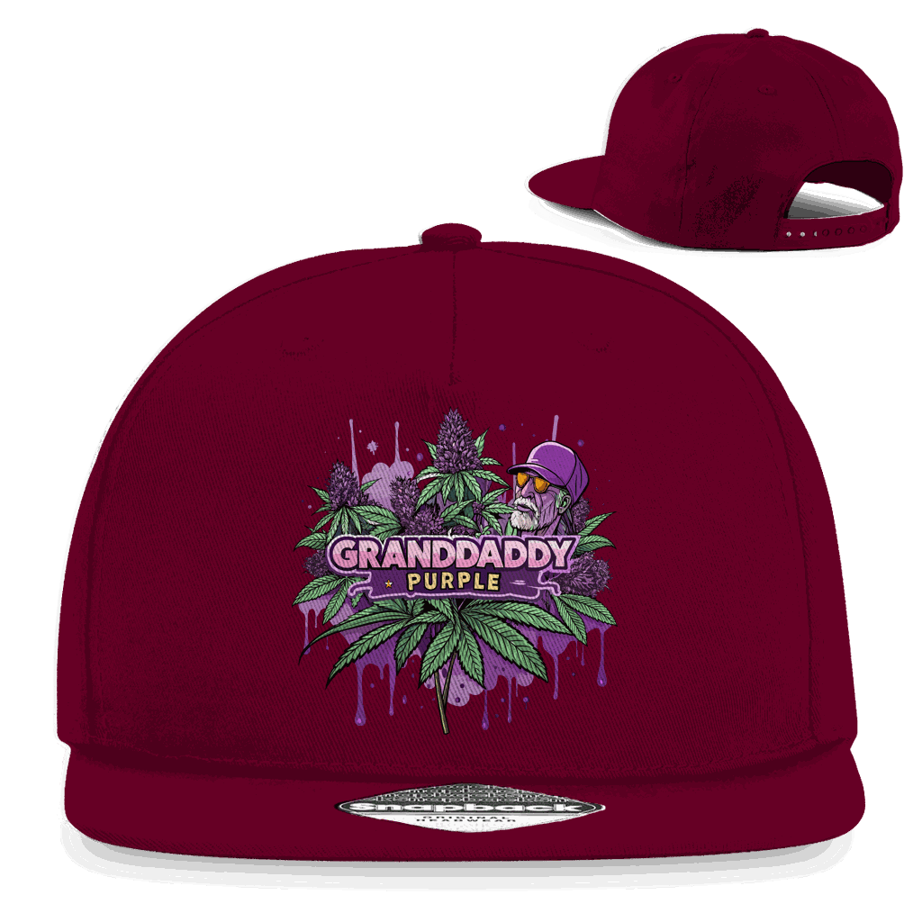 Snapback Rapper Cap - Granddaddy Purple | Division420®