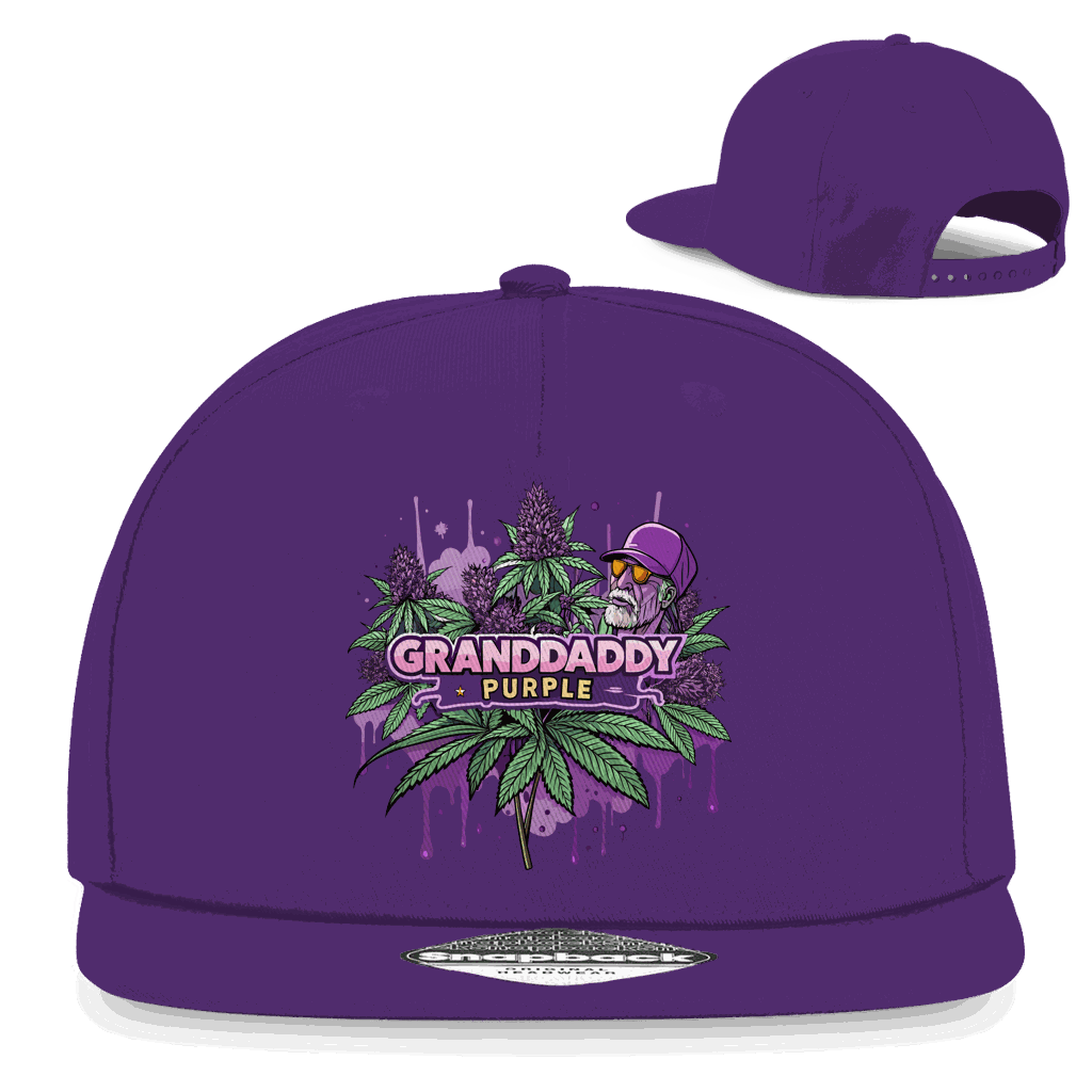 Snapback Rapper Cap - Granddaddy Purple | Division420®