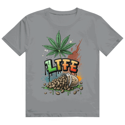 Division420 Heavy Cotton T-Shirt in weiß mit modernem Tubular Fit und nachhaltiger Baumwolle