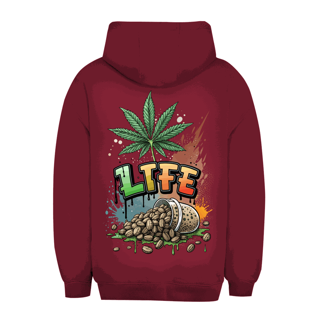 Unisex Oversize Hoodie - Life | Division420®