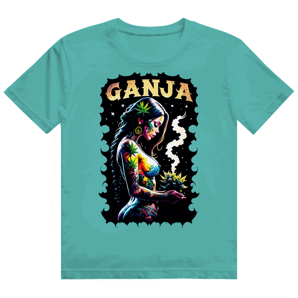 Heavy Cotton T-Shirt - Ganja Girl | Division420®