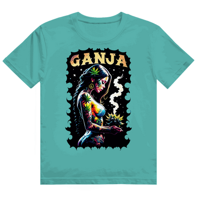 Heavy Cotton T-Shirt - Ganja Girl | Division420®