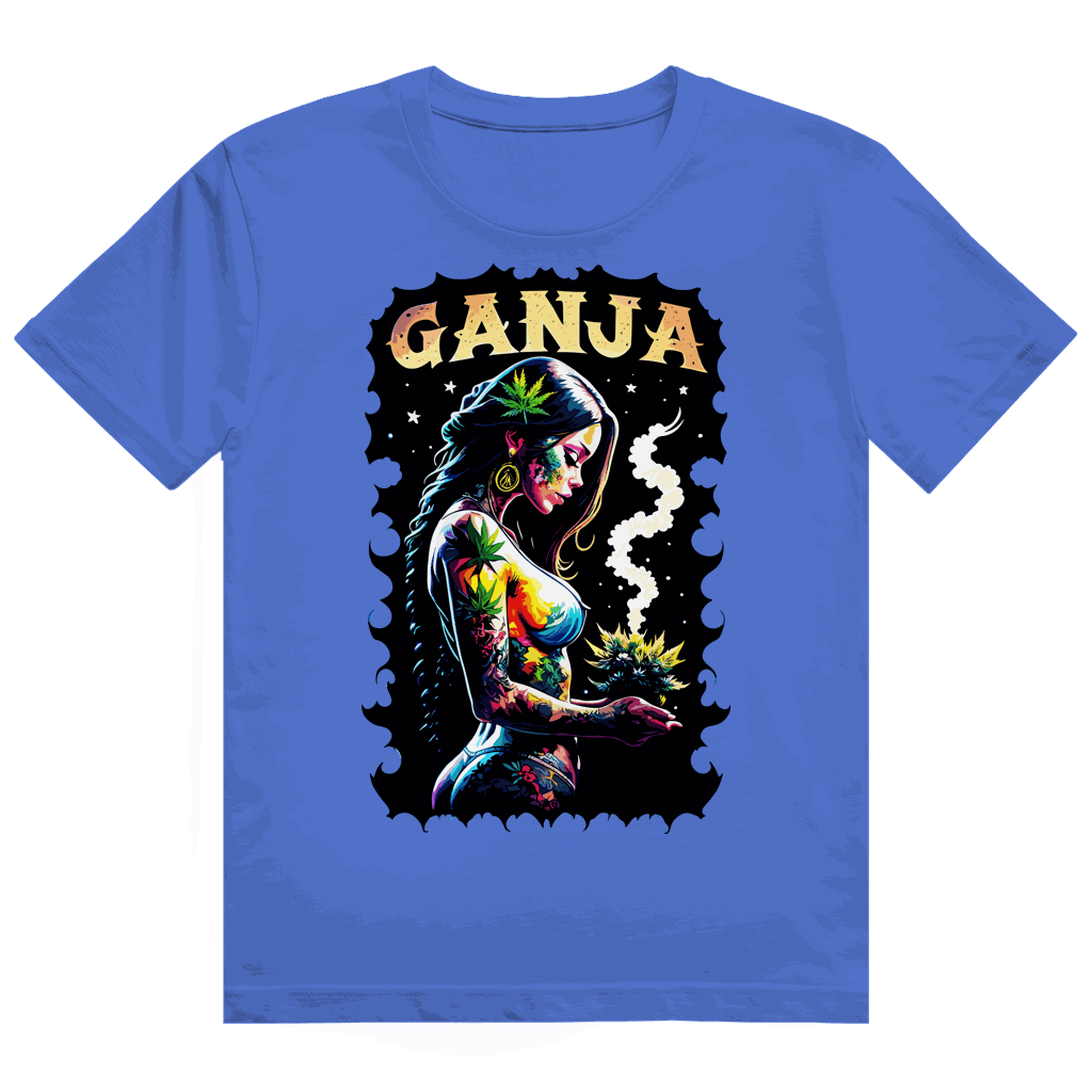 Heavy Cotton T-Shirt - Ganja Girl | Division420®