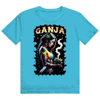 Heavy Cotton T-Shirt - Ganja Girl | Division420®