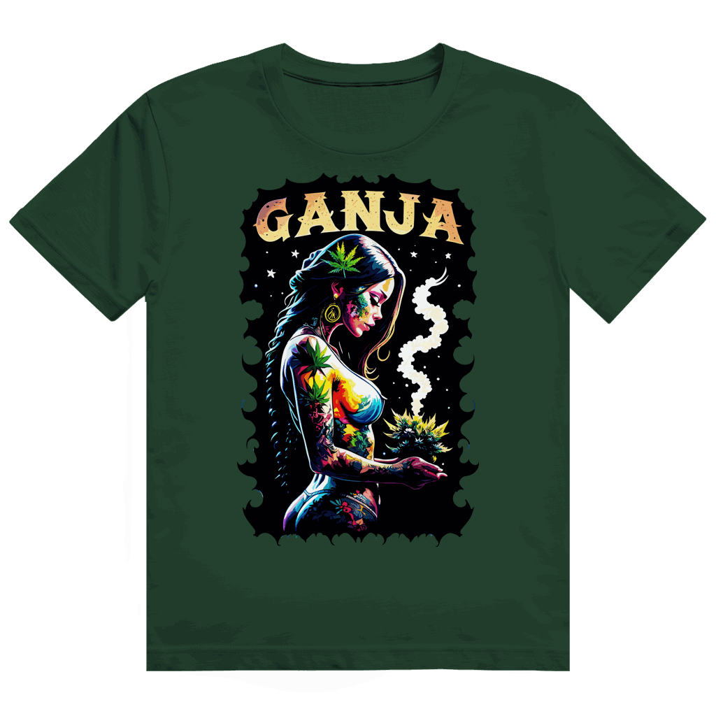 Heavy Cotton T-Shirt - Ganja Girl | Division420®