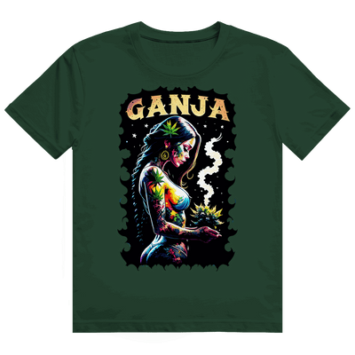 Heavy Cotton T-Shirt - Ganja Girl | Division420®