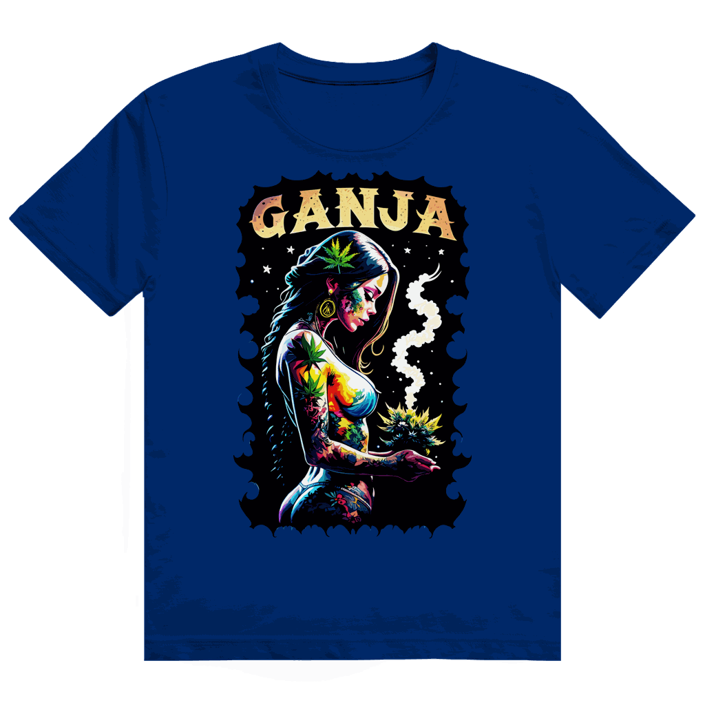Heavy Cotton T-Shirt - Ganja Girl | Division420®
