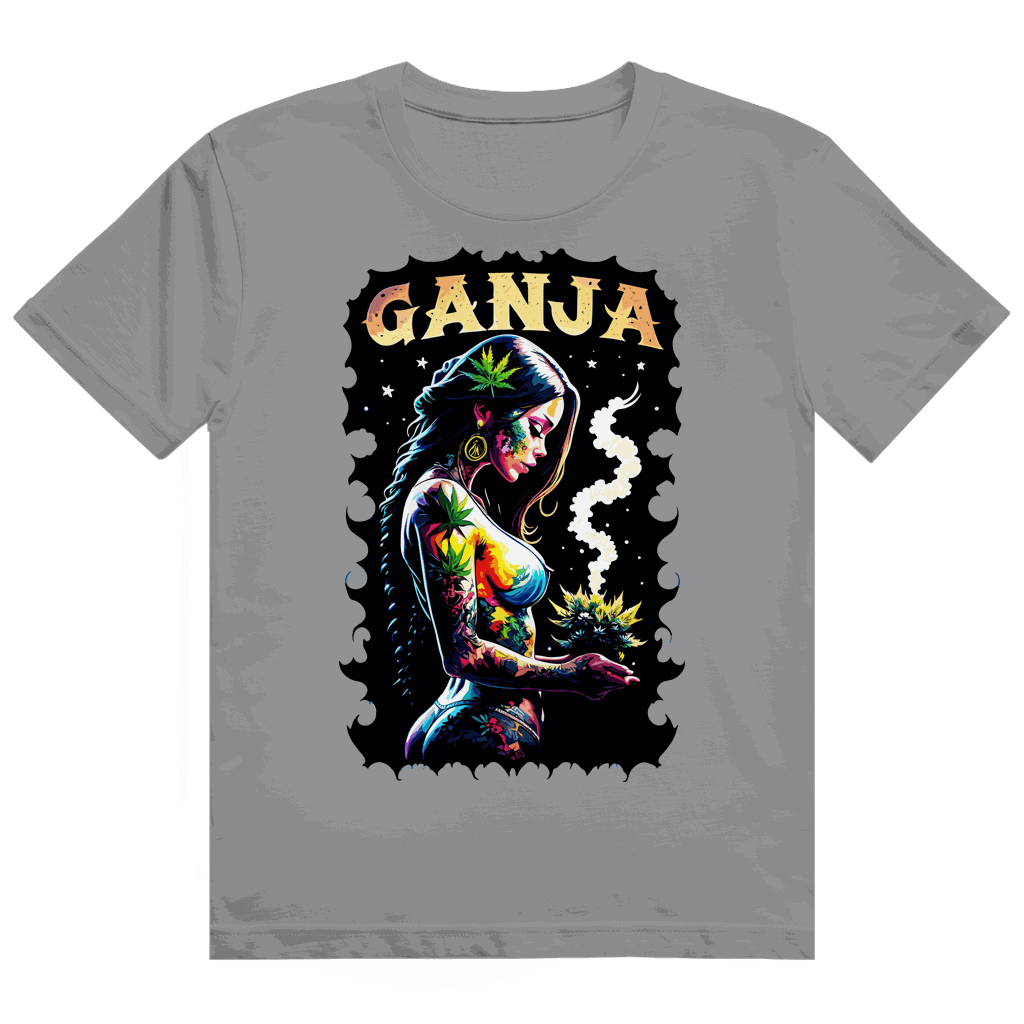 Heavy Cotton T-Shirt - Ganja Girl | Division420®